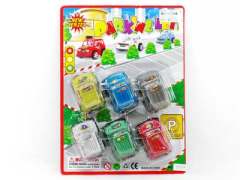 Pull Back Racing Car(6in1) toys