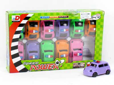 Pull Back Police Car(12in1) toys