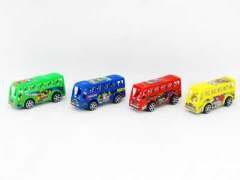 Pull Back  Bus(4S4C) toys