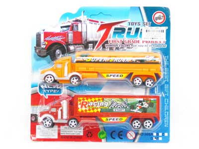 Pull Back Container Truck(2in1) toys