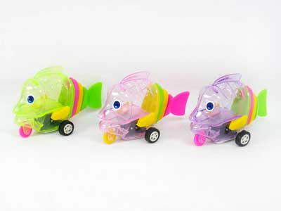 Pull Back Fish(3C) toys