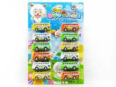 Pull Back Bus(12in1) toys