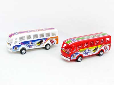 Pull Back Bus(4C) toys