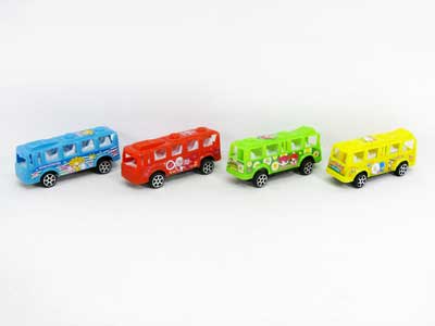 Pull Back Bus(4in1) toys