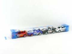 Pull Back Police Car(4in1) toys