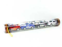 Pull Back Police Car(4in1) toys