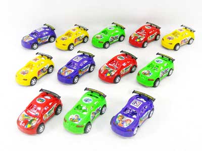 Pull  Back Cartoon Car(12in1) toys