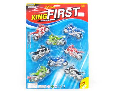 Pull-Back Motorcycle(8in1) toys