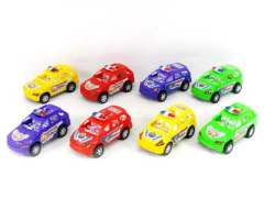 Pull Back Police Car(8in1) toys