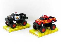 Pull Back Cross-country Police Car (2S) toys