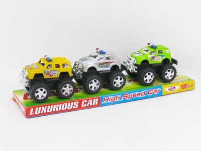 Pull Back Police Car(3in1) toys