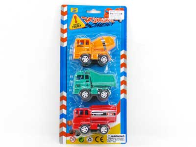 Pull Back Construction Truck(3in1) toys
