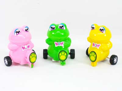 Pull Back Frog(3C) toys