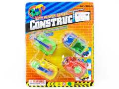 Pull Back Construction Truck(4in1)