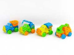 Pull Back Construction Car(4S) toys