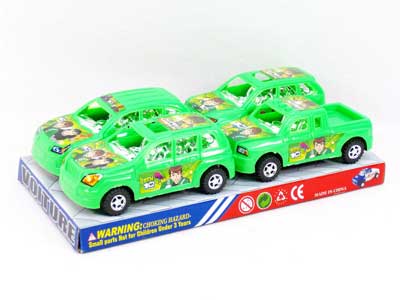 Pull Back Car(4in1) toys