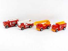 Pull Back Fire Engine(4in1) toys