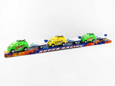 Pull  Back Tow Truck(3in1) toys