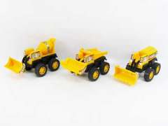 Pull Back Construction Car(3in1) toys