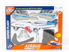 Pull Back Airplane W/L toys