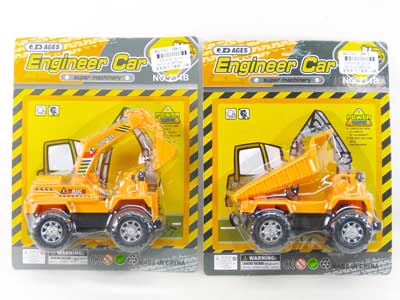 Pull Back Construction Truck(4S) toys