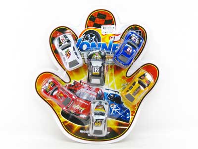 Pull Back Racing Car(6in1) toys