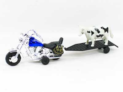 Pull Back  Motorcycle & Animal(2C) toys