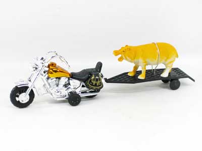 Pull Back  Motorcycle & Animal(2C) toys