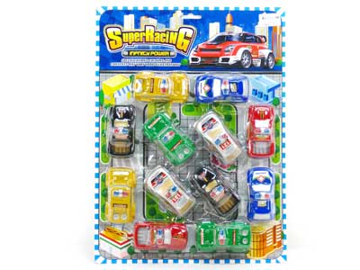 Pull Back Police Car(12in1) toys