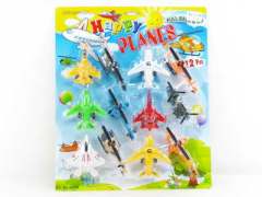 Pull Back Airplane(12in1) toys