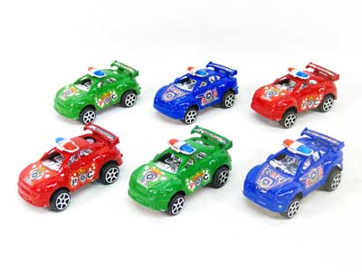 Pull Back Police Car(6in1) toys