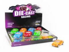 Die Cast Car Pull Back W/L(16in1) toys