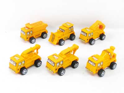 Pull Back Construction Truck(6S) toys