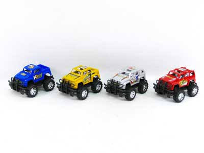 Pull Back Cross-country  Car(4in1) toys