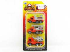 Pull Back Fire Engine(3in1) toys