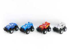 Pull Back Cross-country  Car(4in1) toys