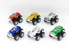 Pull Back  Cross-country Racing Car(6in1)