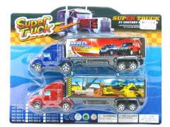 Pull Back Container Truck(2in1)