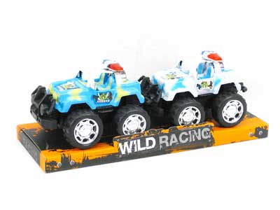 Pull Back Cross-country Police Car(2in1) toys