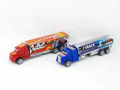 Pull Back Container & Tanker(2in1) toys