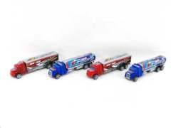 Pull Back Container & Tanker(4in1) toys