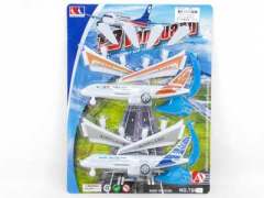 Pull Back Airplane(2in1) toys