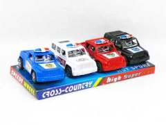 Pull Back Police Car(4in1) toys