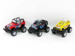 Pull Back  Cross-country Car(3in1) toys