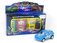 Pull Back Racing Car(4in1) toys