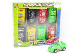 Pull Back Sports  Car(8in1) toys