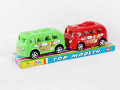 Pull Back Autobus(2in1) toys