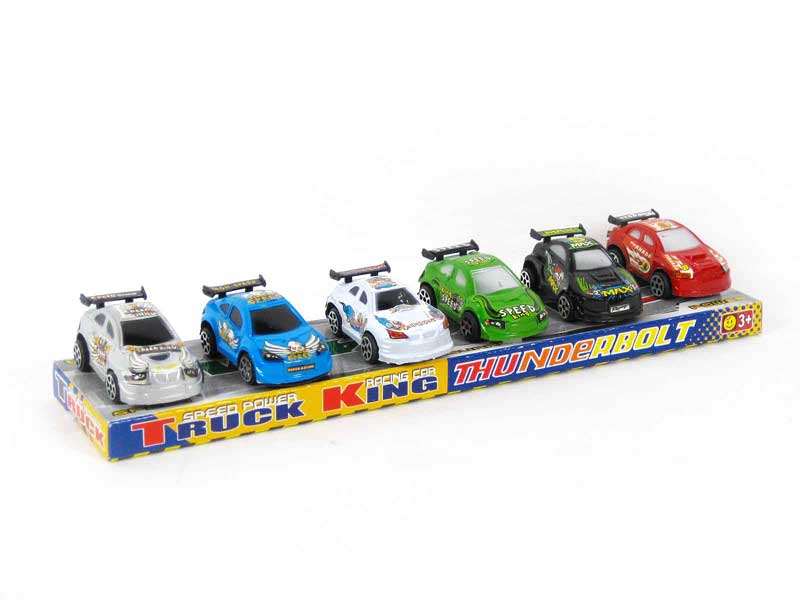 Pull Back Racing Car(6in1) toys