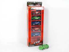 Pull  Back Car(6in1) toys