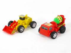 Pull Back Construction Truck(4C) toys